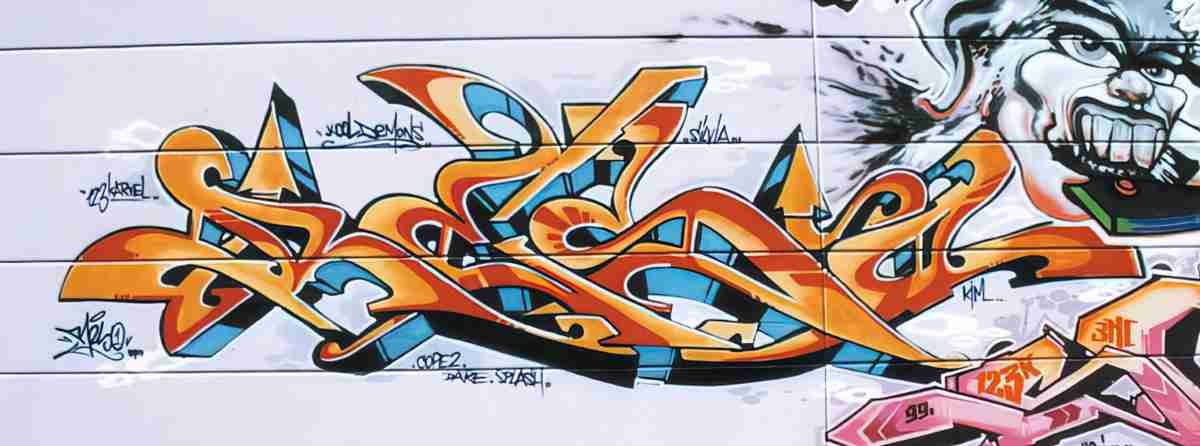Street Art 3176 3158 GRAFFITI A4 Photo Print