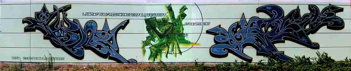 Street Art 3177 3159 GRAFFITI A4 Photo Print