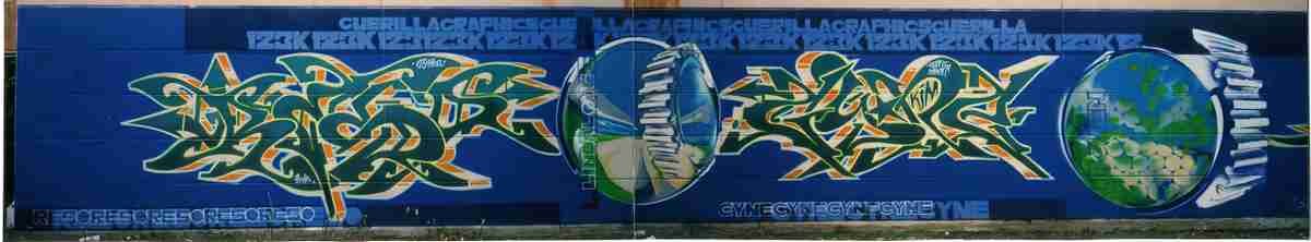 Street Art 3179 3161 GRAFFITI A4 Photo Print