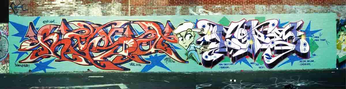Street Art 3180 3162 GRAFFITI A4 Photo Print