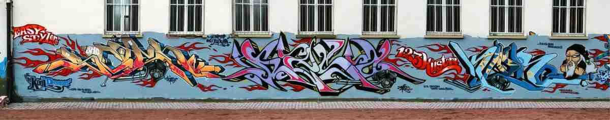 Street Art 3181 3163 GRAFFITI A4 Photo Print