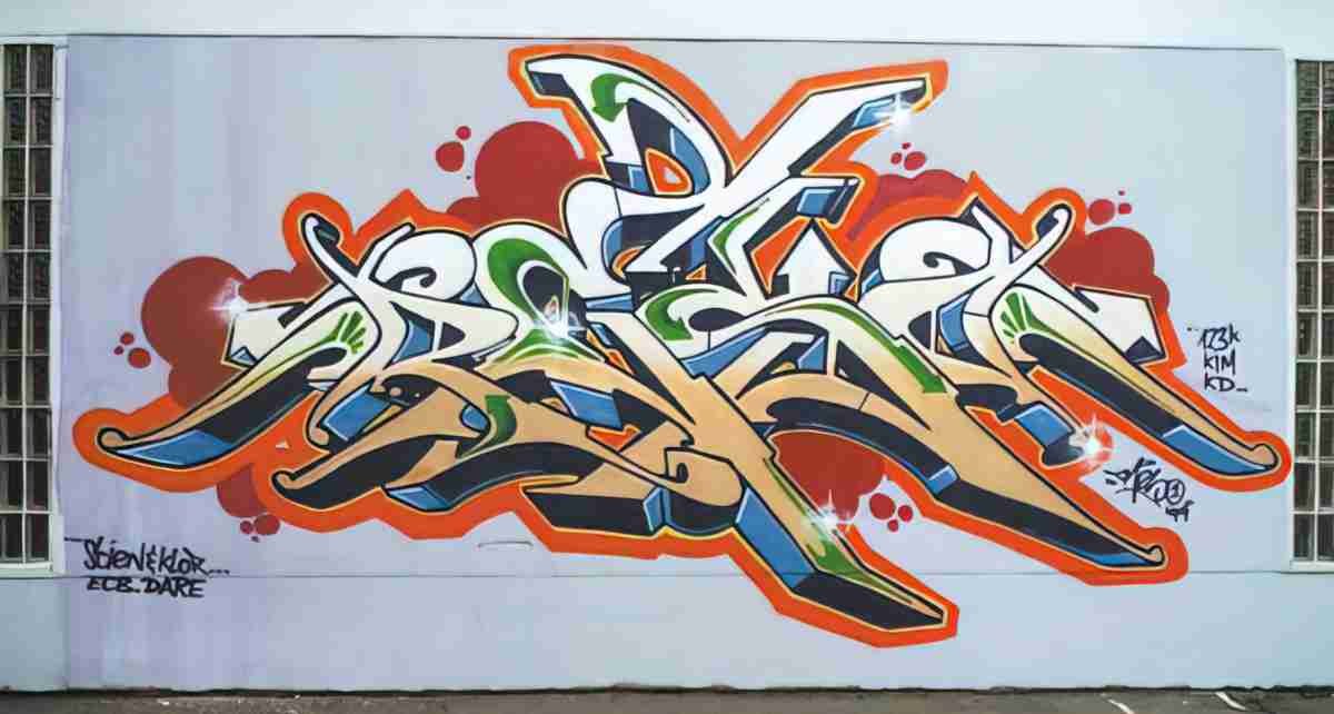 Street Art 3183 3165 GRAFFITI A4 Photo Print