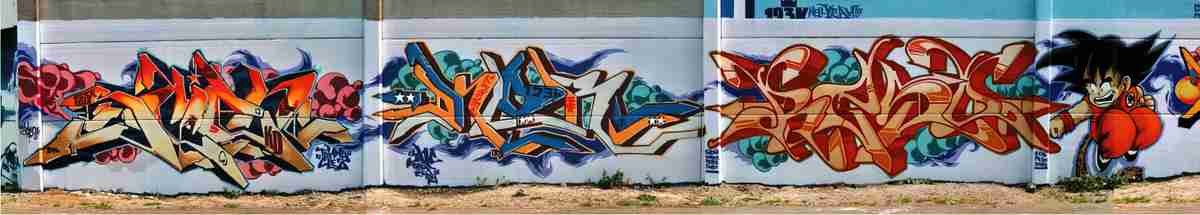 Street Art 3191 3173 GRAFFITI A4 Photo Print
