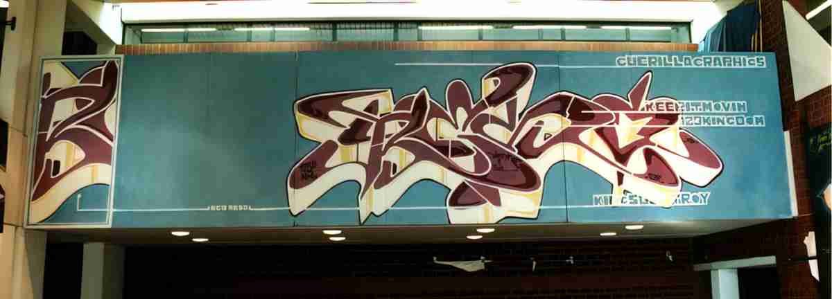 Street Art 3193 3175 GRAFFITI A4 Photo Print