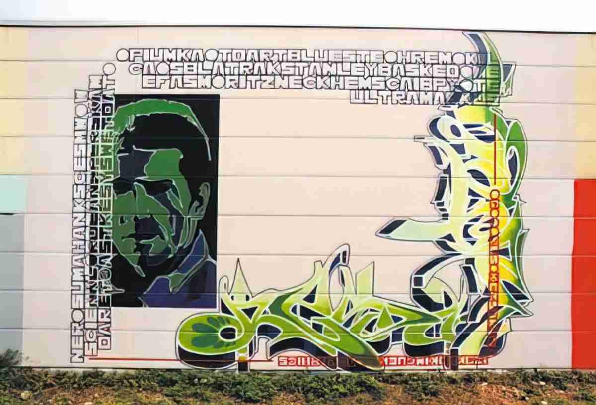 Street Art 3194 3176 GRAFFITI A4 Photo Print