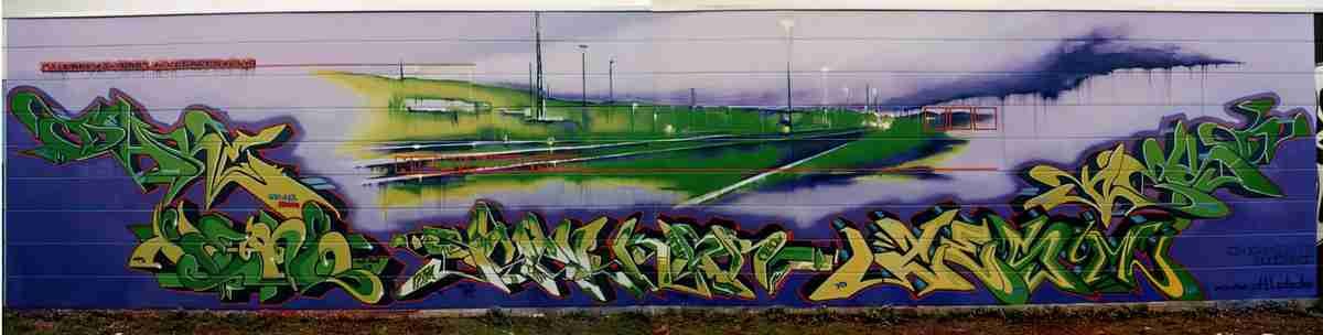 Street Art 3197 3179 GRAFFITI A4 Photo Print