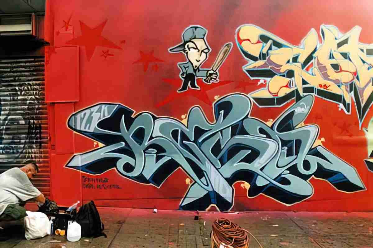 Street Art 3198 3180 GRAFFITI A4 Photo Print