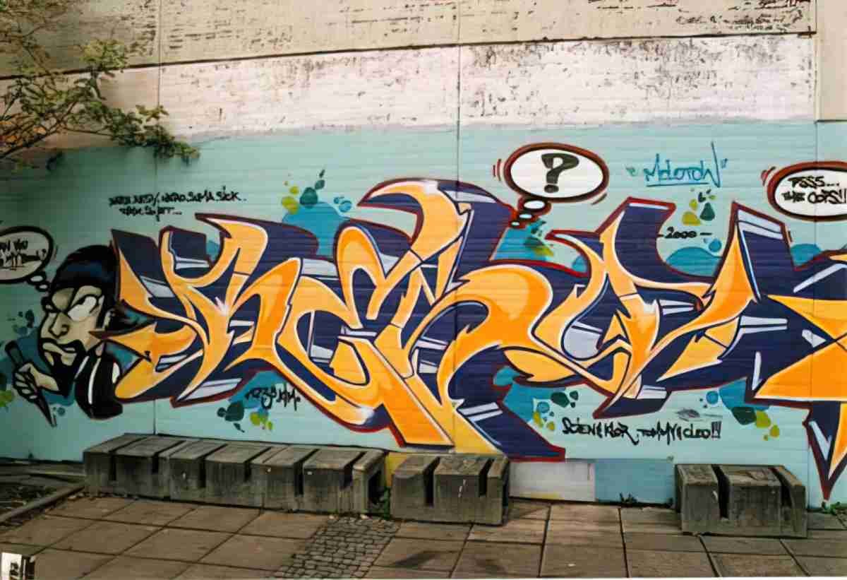 Street Art 3202 3184 GRAFFITI A4 Photo Print
