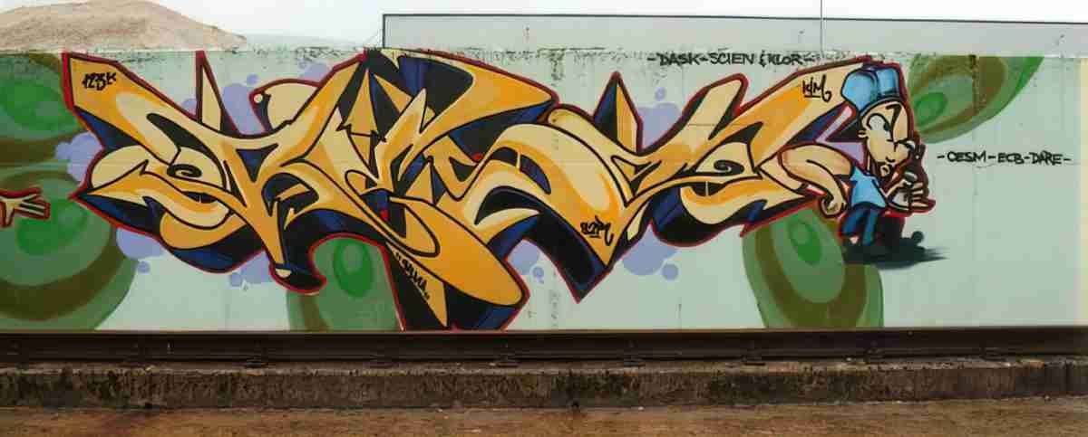 Street Art 3210 3192 GRAFFITI A4 Photo Print