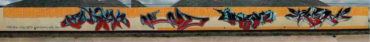 Street Art 3212 3194 GRAFFITI A4 Photo Print