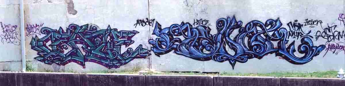 Street Art 3213 3195 GRAFFITI A4 Photo Print