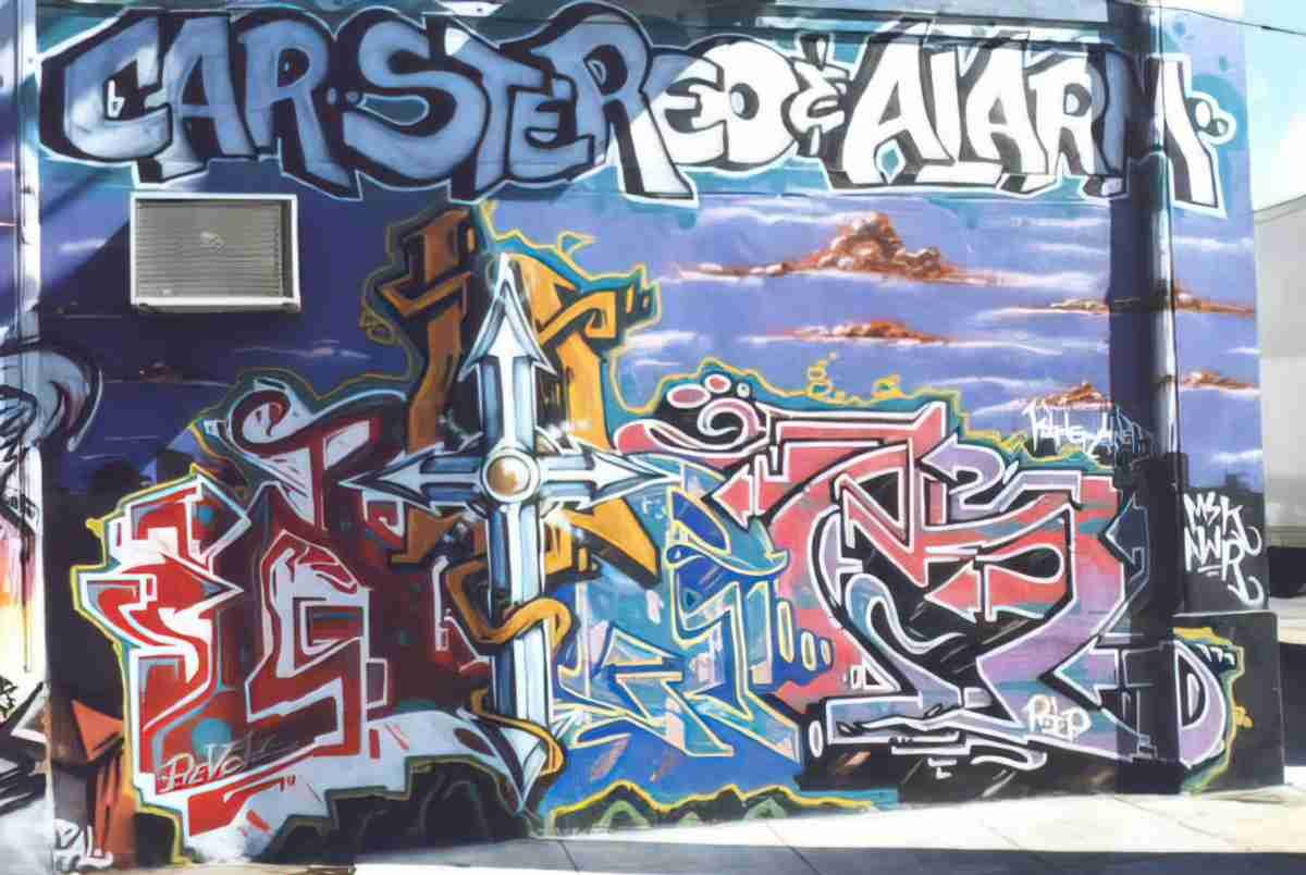 Street Art 3218 3200 GRAFFITI A4 Photo Print