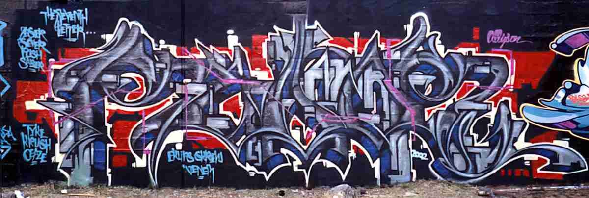 Street Art 3235 3225 GRAFFITI A4 Photo Print
