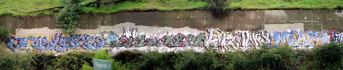 Street Art 3241 3231 GRAFFITI A4 Photo Print