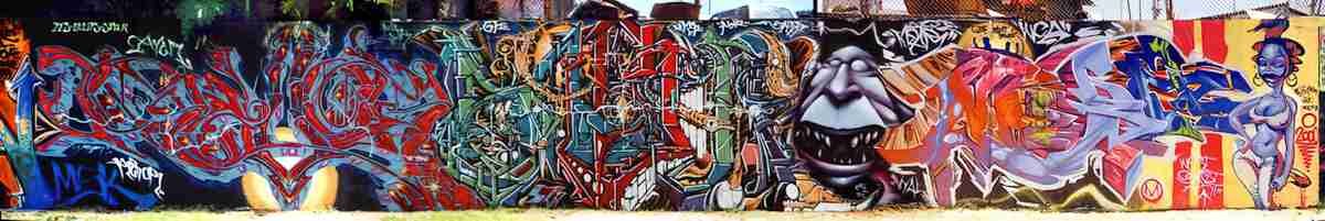 Street Art 3242 3232 GRAFFITI A4 Photo Print