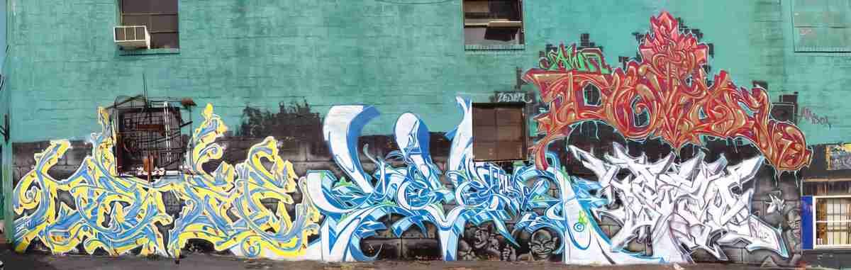 Street Art 3246 3236 GRAFFITI A4 Photo Print