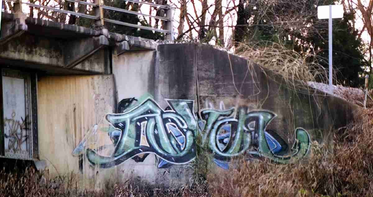 Street Art 3255 3245 GRAFFITI A4 Photo Print