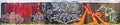 Street Art 3258 3248 GRAFFITI A4 Photo Print