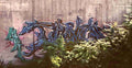 Street Art 3260 3250 GRAFFITI A4 Photo Print