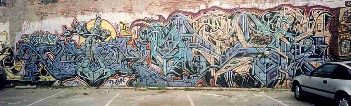 Street Art 3271 3261 GRAFFITI A4 Photo Print