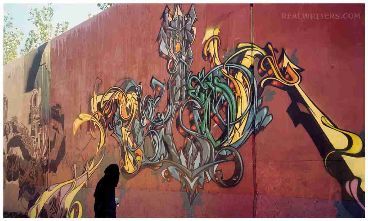 Street Art 3277 3267 GRAFFITI A4 Photo Print
