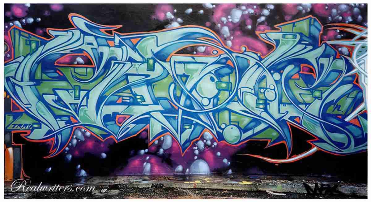 Street Art 3279 3269 GRAFFITI A4 Photo Print