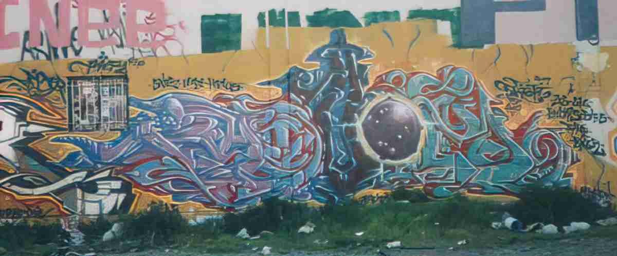 Street Art 3295 3285 GRAFFITI A4 Photo Print