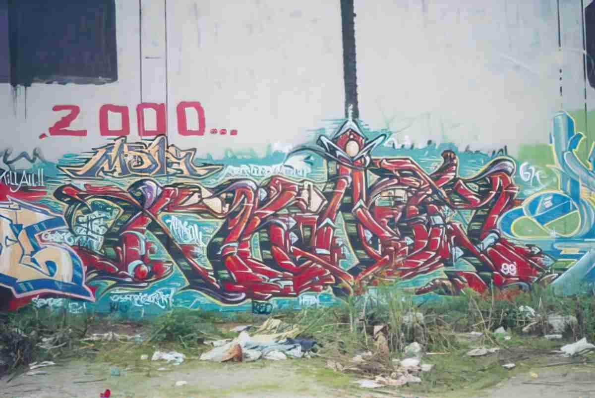 Street Art 3301 3291 GRAFFITI A4 Photo Print