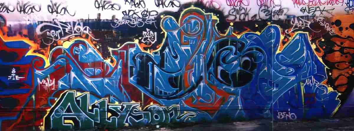 Street Art 3302 3292 GRAFFITI A4 Photo Print