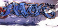 Street Art 3305 3295 GRAFFITI A4 Photo Print