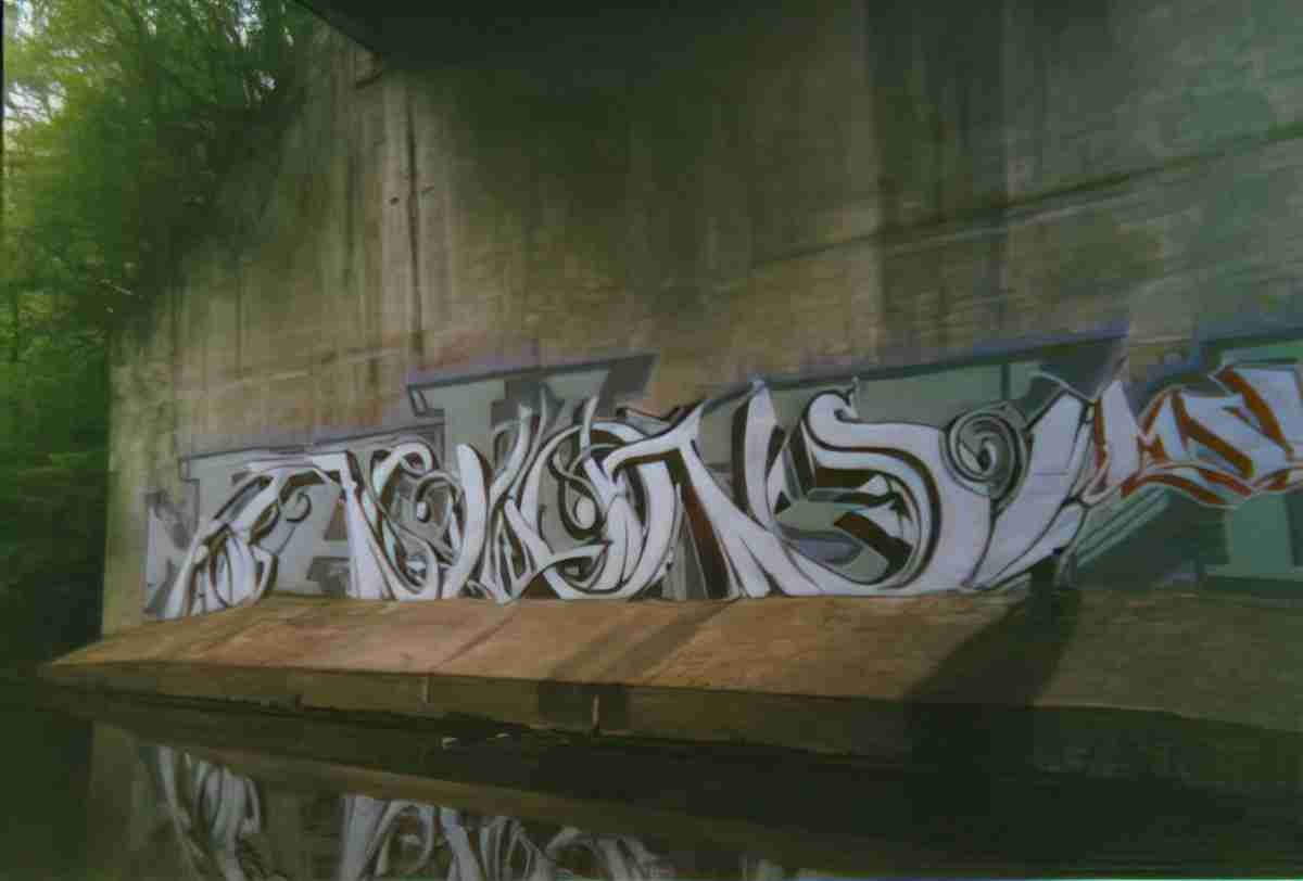 Street Art 3307 3297 GRAFFITI A4 Photo Print