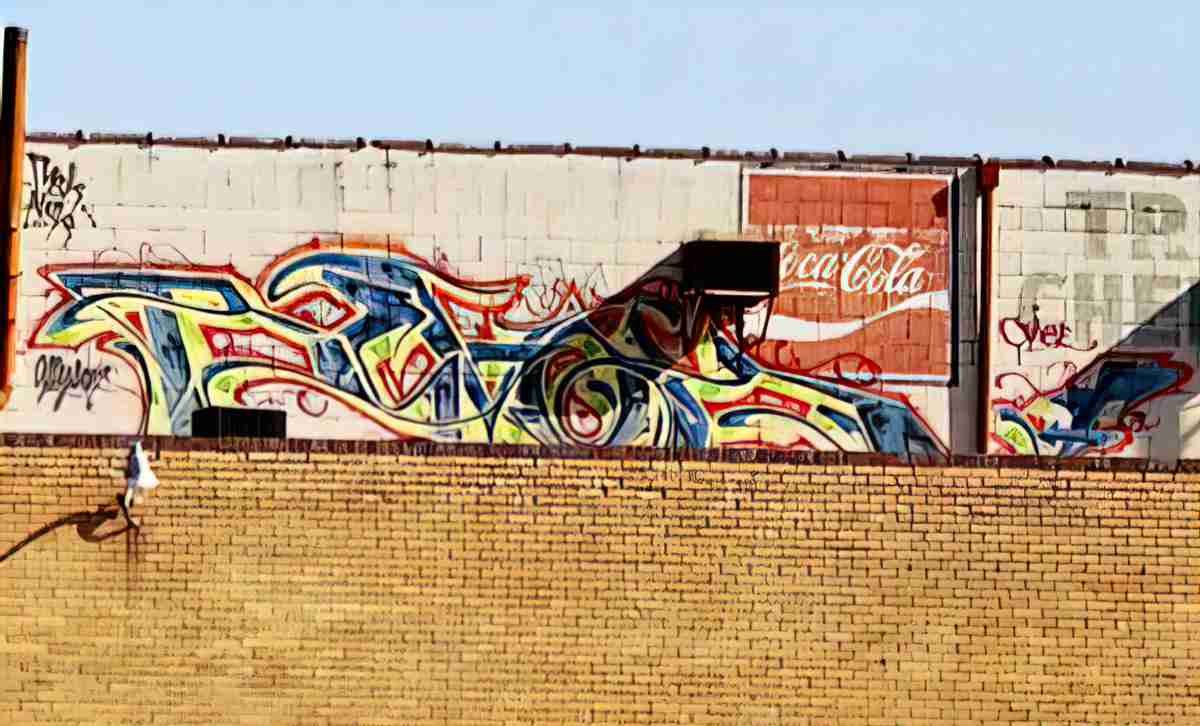 Street Art 3321 3311 GRAFFITI A4 Photo Print