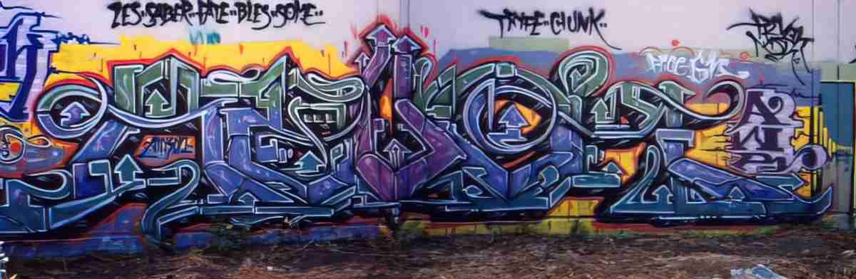 Street Art 3323 3313 GRAFFITI A4 Photo Print