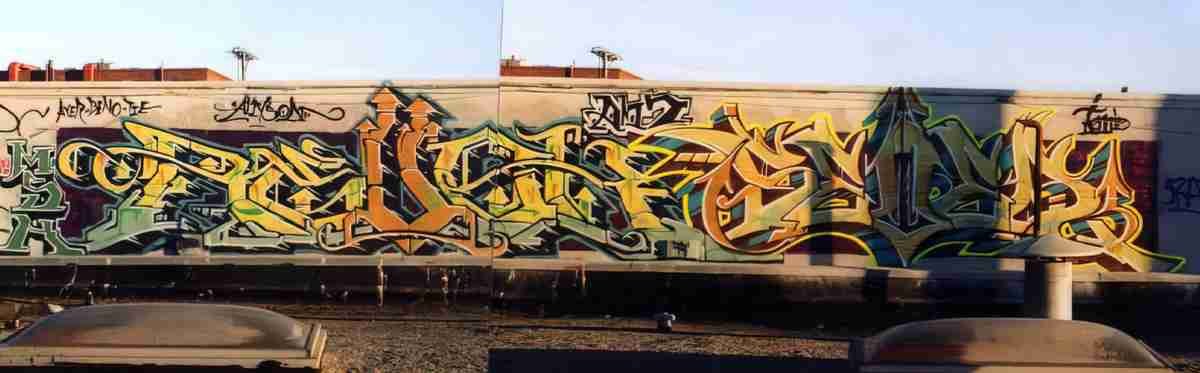 Street Art 3329 3319 GRAFFITI A4 Photo Print