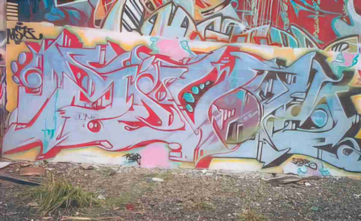 Street Art 3339 3329 GRAFFITI A4 Photo Print