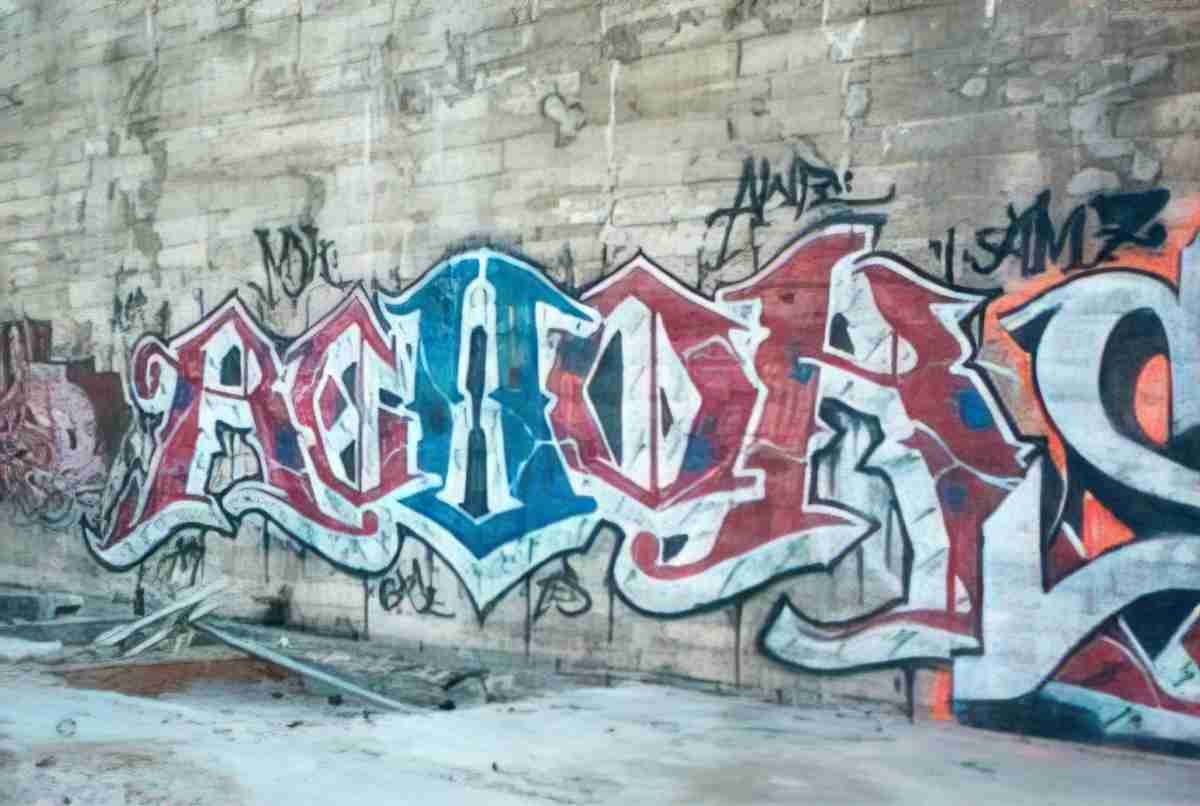 Street Art 3340 3330 GRAFFITI A4 Photo Print