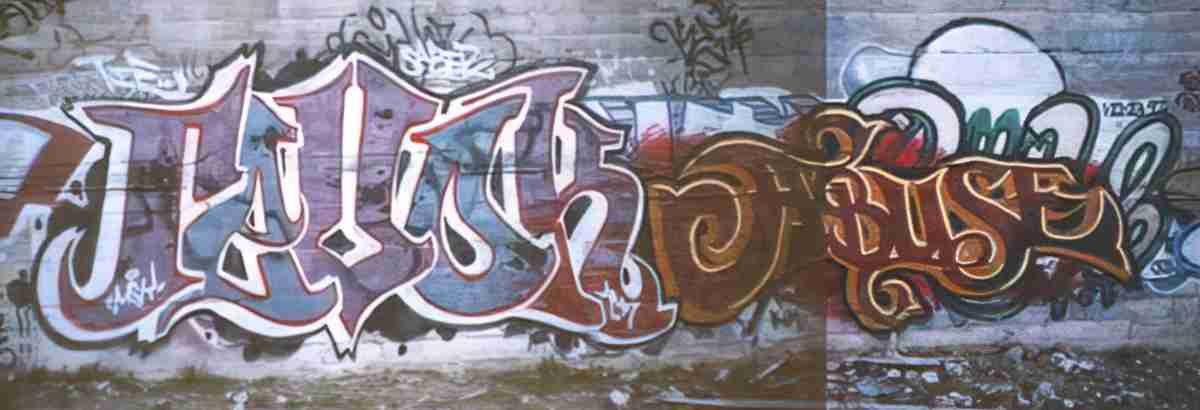 Street Art 3354 3344 GRAFFITI A4 Photo Print
