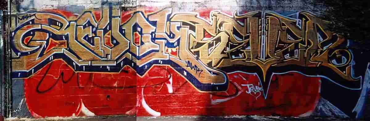 Street Art 3363 3353 GRAFFITI A4 Photo Print