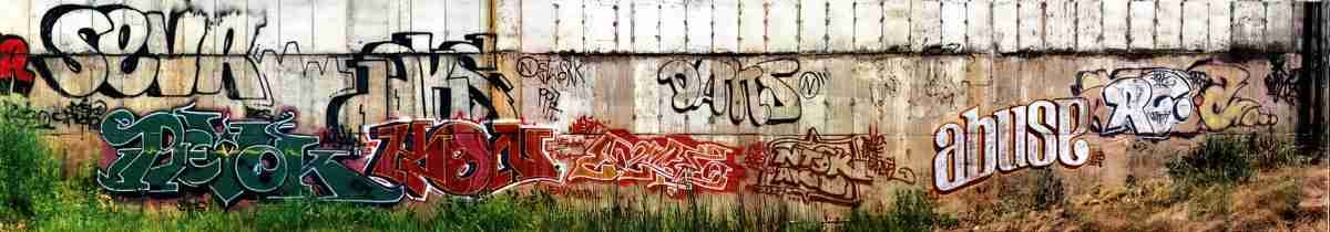 Street Art 3365 3355 GRAFFITI A4 Photo Print