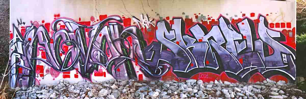 Street Art 3368 3358 GRAFFITI A4 Photo Print