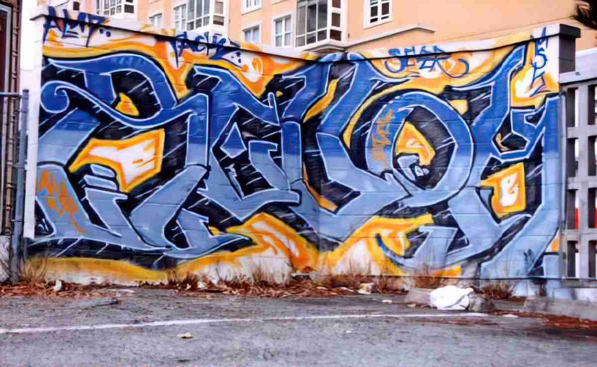 Street Art 3376 3366 GRAFFITI A4 Photo Print