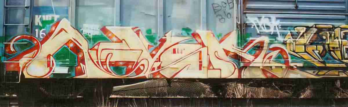 Street Art 3385 3375 GRAFFITI A4 Photo Print