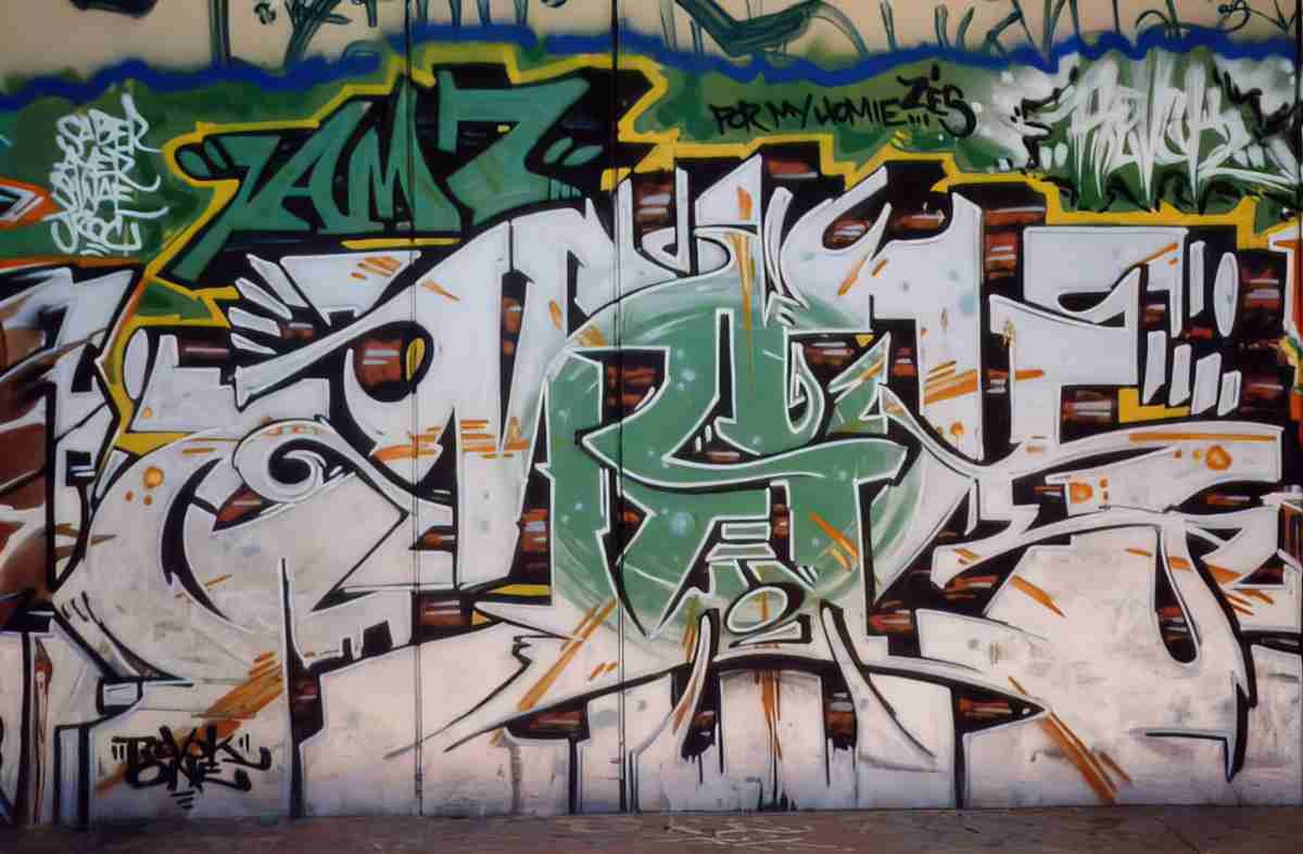 Street Art 3388 3378 GRAFFITI A4 Photo Print