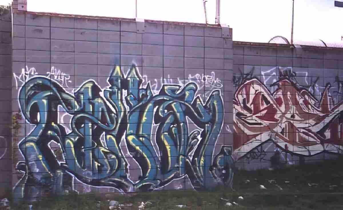 Street Art 3394 3384 GRAFFITI A4 Photo Print
