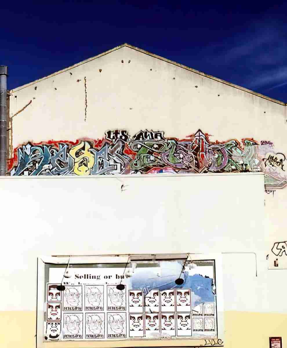 Street Art 3396 3386 GRAFFITI A4 Photo Print