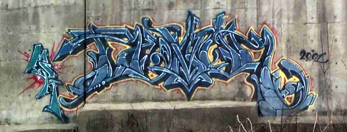 Street Art 3417 3407 GRAFFITI A4 Photo Print