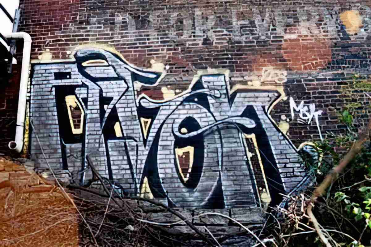 Street Art 3421 3411 GRAFFITI A4 Photo Print