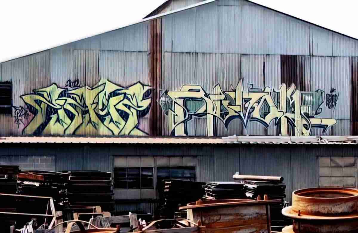 Street Art 3424 3414 GRAFFITI A4 Photo Print