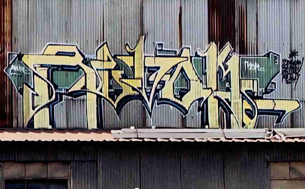 Street Art 3425 3415 GRAFFITI A4 Photo Print