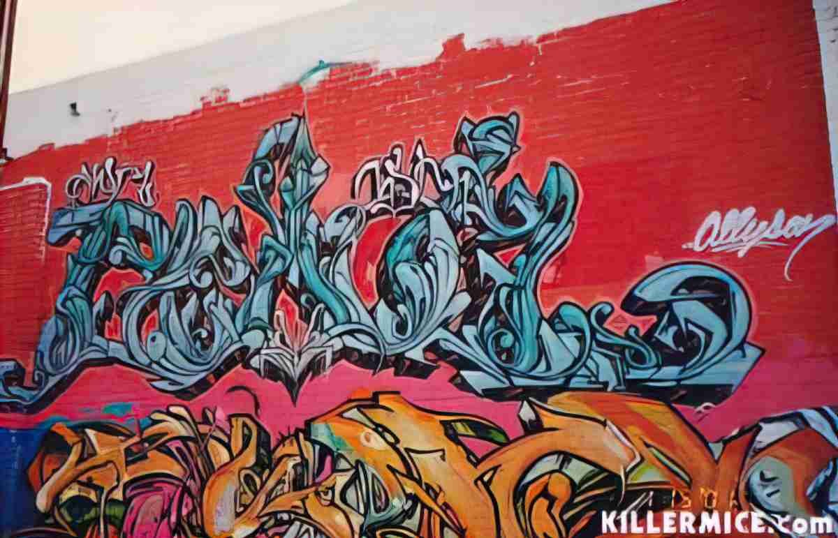 Street Art 3429 3419 GRAFFITI A4 Photo Print